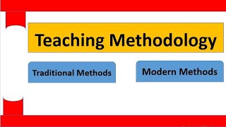 Teaching Methodology | Traditional vs Modern Methods | Urdu | English | @studyexpert3411B.Ed,Notes
