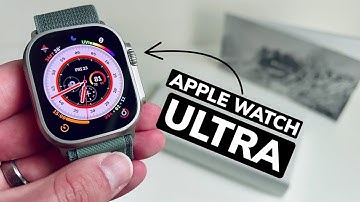 Apple Watch Ultra Unboxing & First Reaction + New Green Alpine Loop!