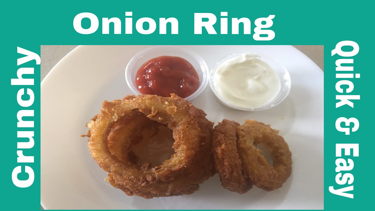 Crunchy Onion Ring / Pieces Cooking YouTube