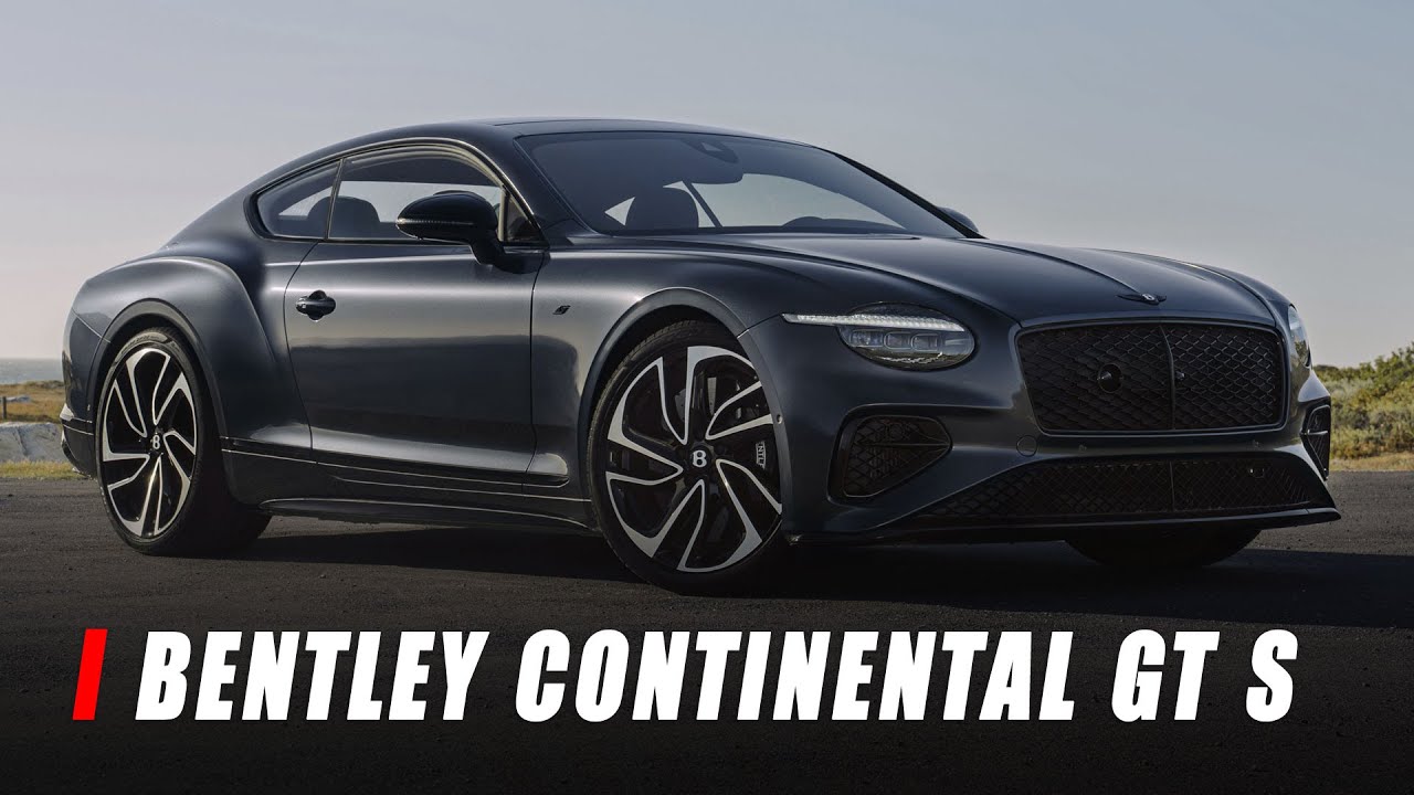 Bentley Continental GT S Debuts A High-Performance Plug-In Hybrid