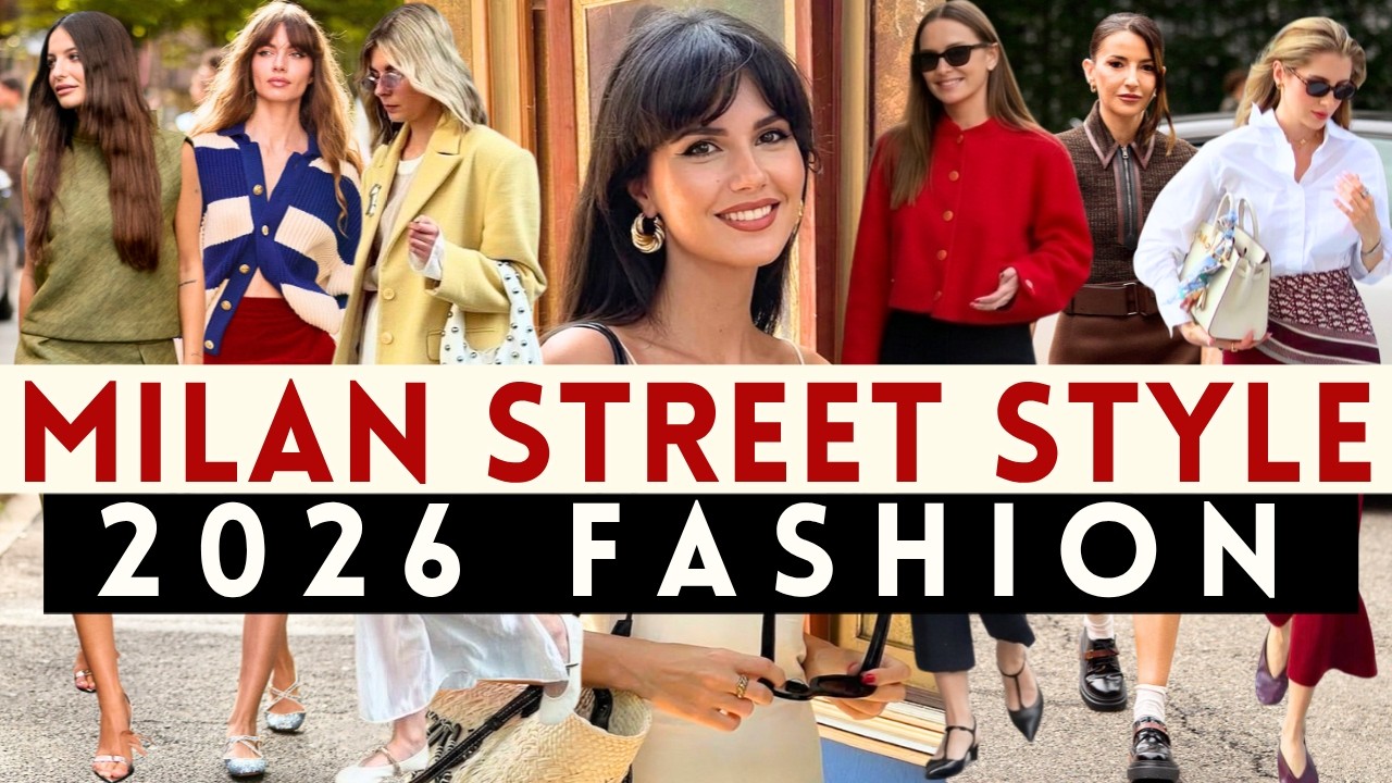 🔴WHAT EVERYONE IS WEARING IN MILAN IN 2026? MILAN Street Style spring ...
