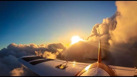 Golden Clouds or Heaven? FPV flight with my Strix Goblin and DJI FPV / CADDX Peanut