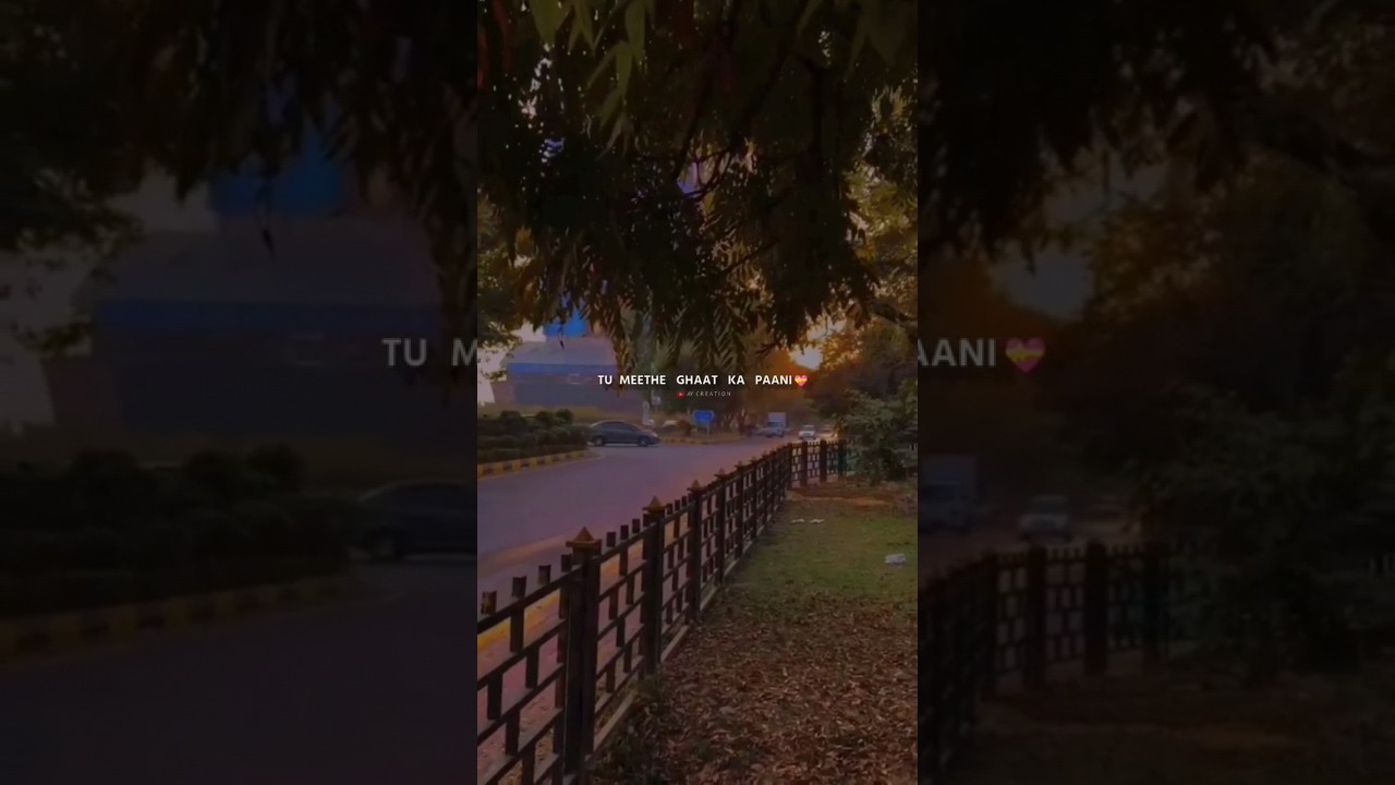 Chahoge tum jaisa ho jaunga waisa Aesthetic status || Atif Aslam || Main Rang Sharbaton ka #shorts