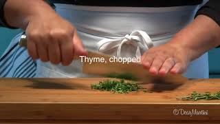 How to Pick and Mince Thyme Leaves