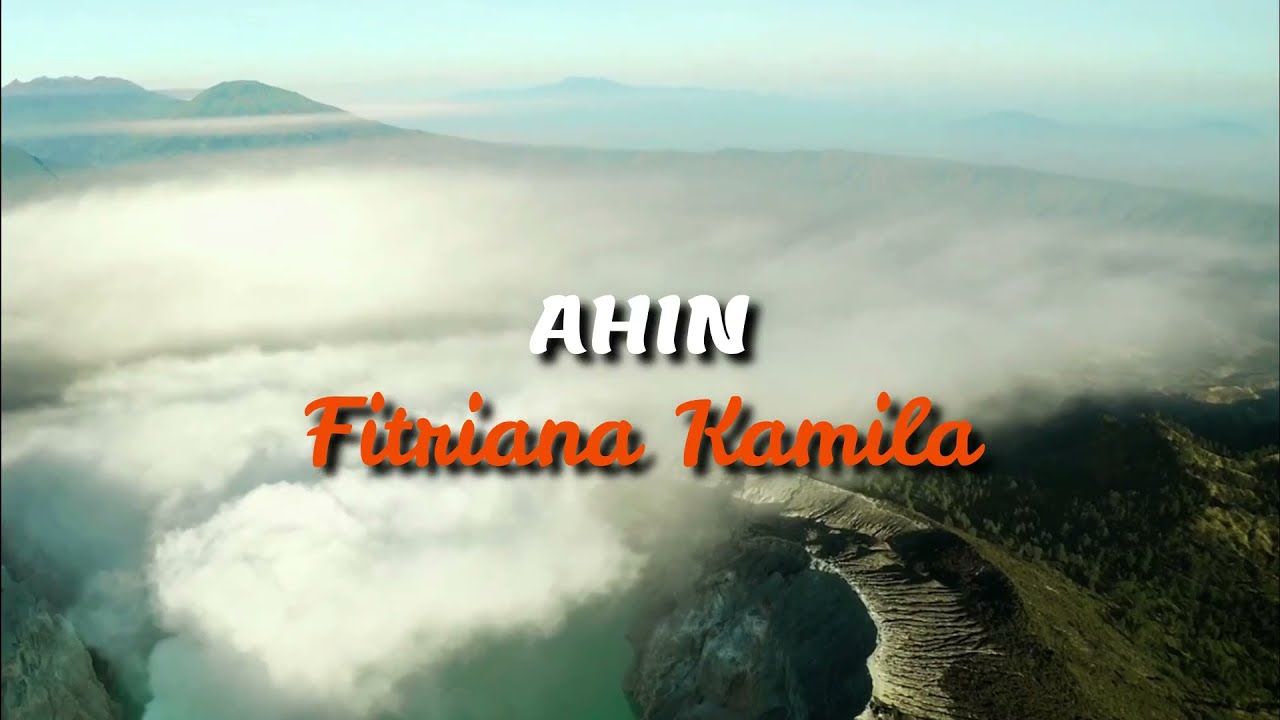 Ahin (Lirik Arab Latin Terjemah) || Sholawat Cover | Fitriana Kamila