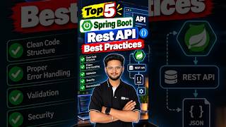 Top 5 Spring Boot REST API Best Practices ✅ #coding #springboot #restapi