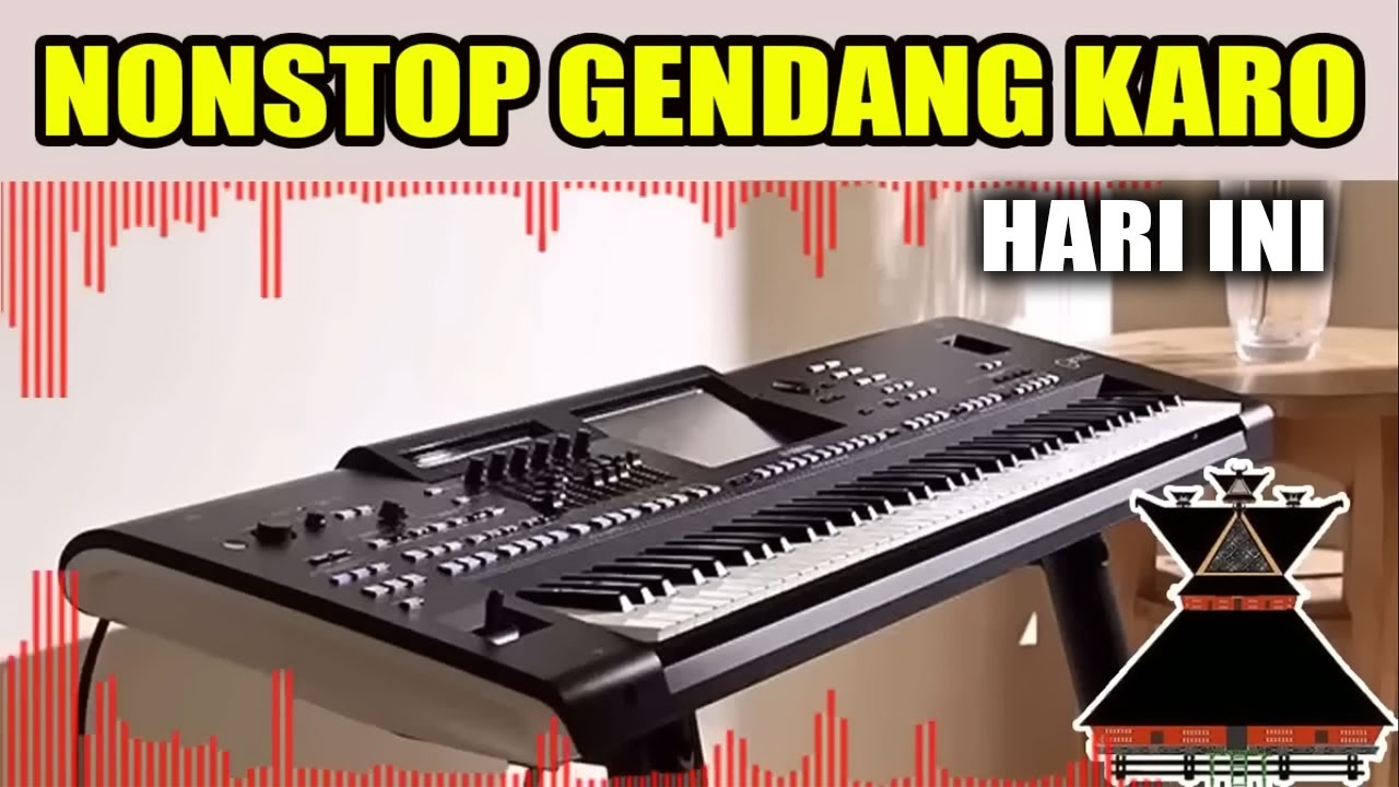 NONSTOP GENDANG KEYBOARD KARO !! ENAK TEMAN PERJALANAN HARI INI !!