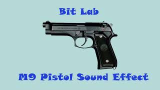 M9 Pistol Sound Effect with animation p. beretta 9mm