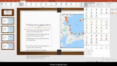 How to make text appear and disappear on a PowerPoint slide