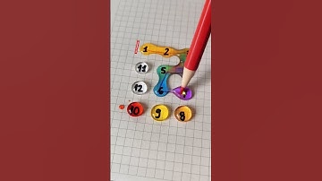 Draw a straight line connecting the numbers 1 to 10✍️👉 #drawing #line #maths #shorts