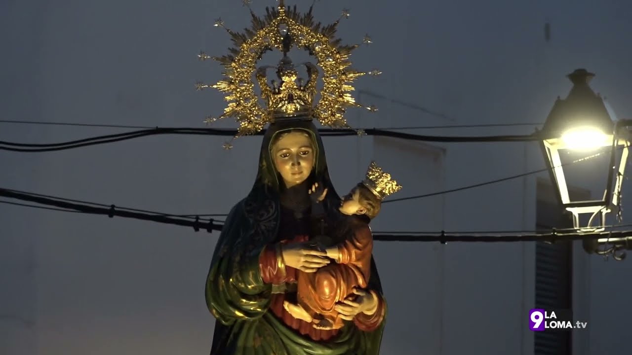 X Fiestas del Medievo de Sabiote · Procesión de Candelas con la Virgen de la Estrella