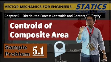 Chapter 5 | Distributed Forces: Centroids and Centers of Gravity [EXAMPLE 5.1] - Centroid of Areas