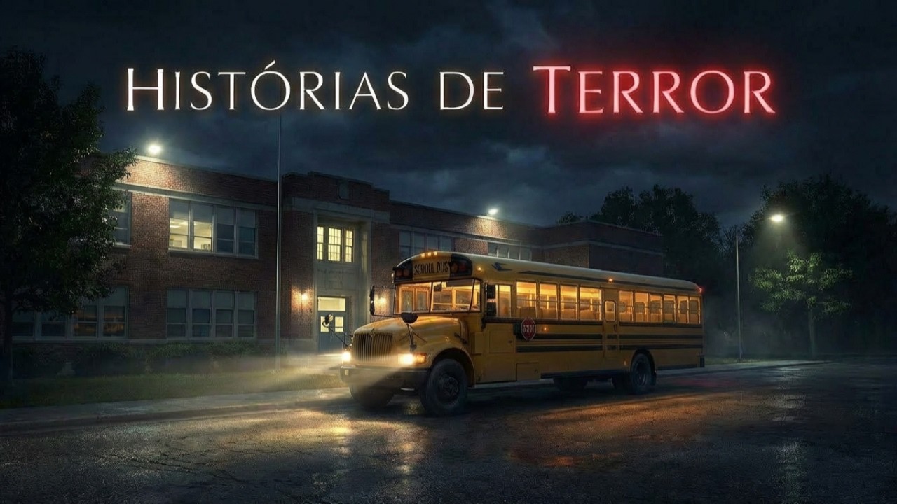 3 HISTÓRIAS ASSUSTADORAS QUE ACONTECERAM EM ÔNIBUS ESCOLAR - Histórias de terror