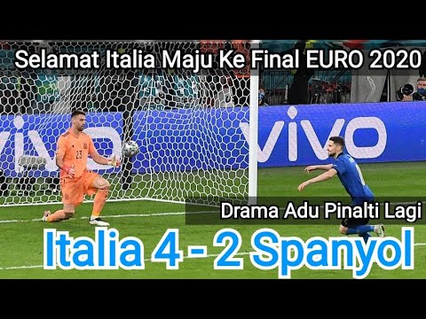 Hasil itali vs spanyol