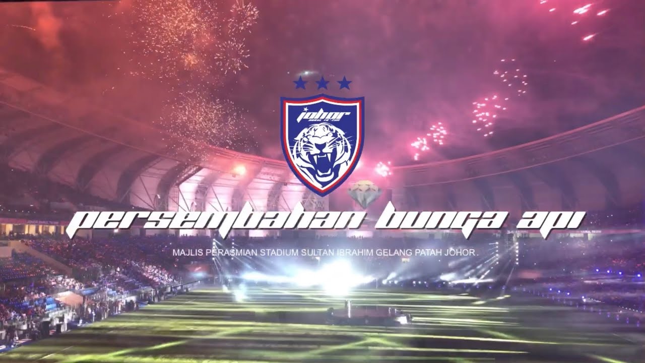 Persembahan Bunga Api Majlis Perasmian Stadium Sultan Ibrahim Gelang