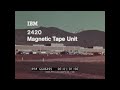 IBM 2420 MAGNETIC TAPE UNIT &amp; BOULDER, COLORADO IBM PLANT   COMPUTER DATA STORAGE DEVICE GG46495