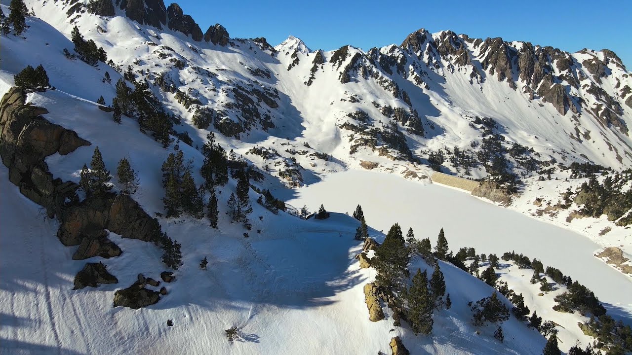 Vidéo du lac de Gréziolles et du réservoir des Laquets