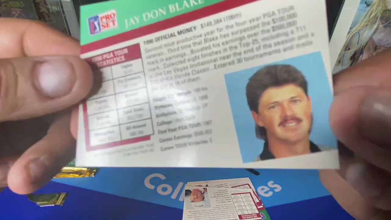 E4 1991 ProSet Golf packs