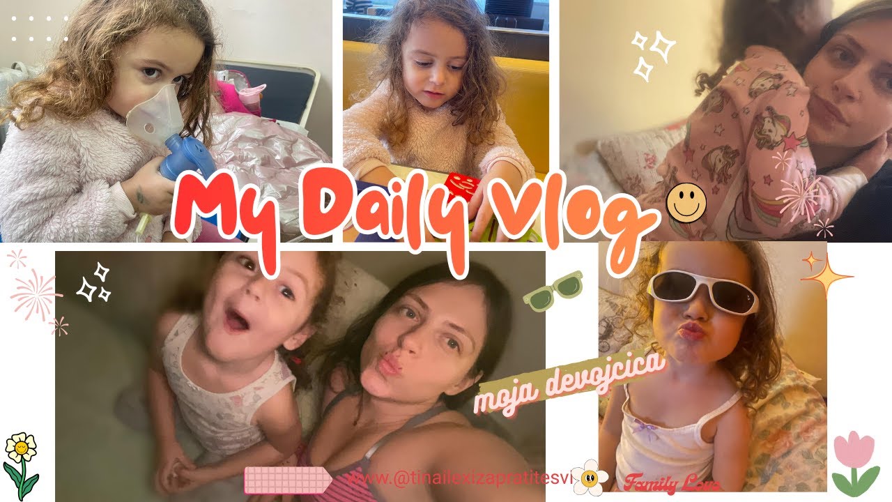 Leksi je bolesna… kroz šta smo sve prošle 💔  Lekari, inhalacija & iznenađenje 🥹#familyvlog