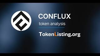 Conflux Network CFX token analysis #cfx #conflux #crypto #tokens #cryptotrader