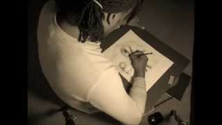 Enzo draws Michael Jackson - Time-lapse Video