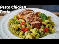 This Quick & Easy Chicken Pesto Pasta is Perfect For Dinner image