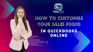 How to Customise your Sales Forms in QuickBooks Online