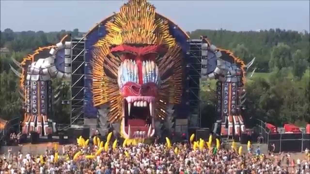 Mysteryland 2015 - Q-Dance Monkey Stage - Sunday HD video compilation