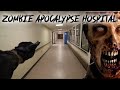 EXPLORING the ABANDONED ZOMBIE APOCALYPSE HOSPITAL ( they left in a hurry)