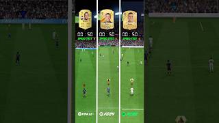 Kylian Mbappé Speed Test In Fifa 23 , Fc 24 & Fc 25