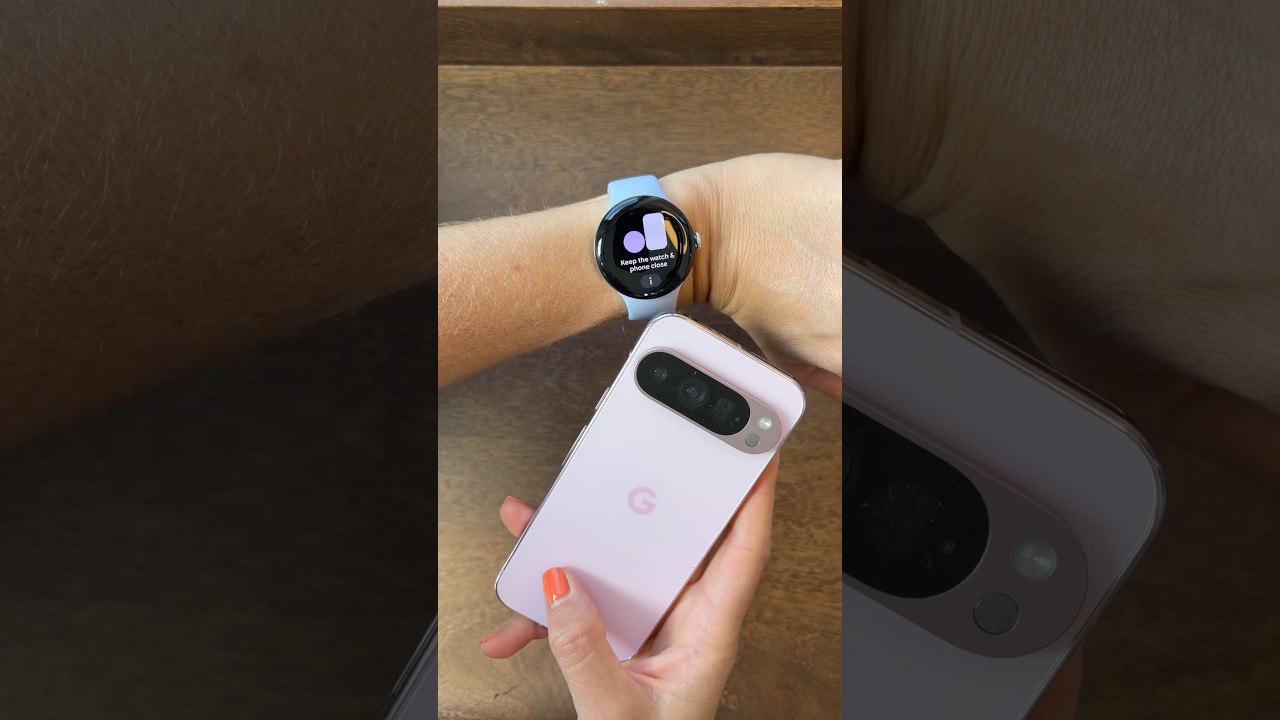 Unboxing the Google Pixel Watch 4 in Iris
