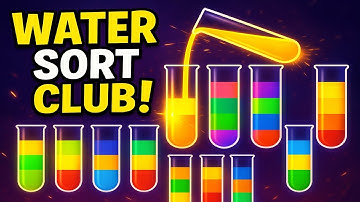 Water Sort Club – Puzzle Game | Relaxing Water Sorting Gameplay (Android)