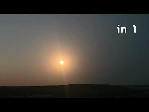 Total solar eclipse timelapse - eerie dark sky 12th Aug 2026