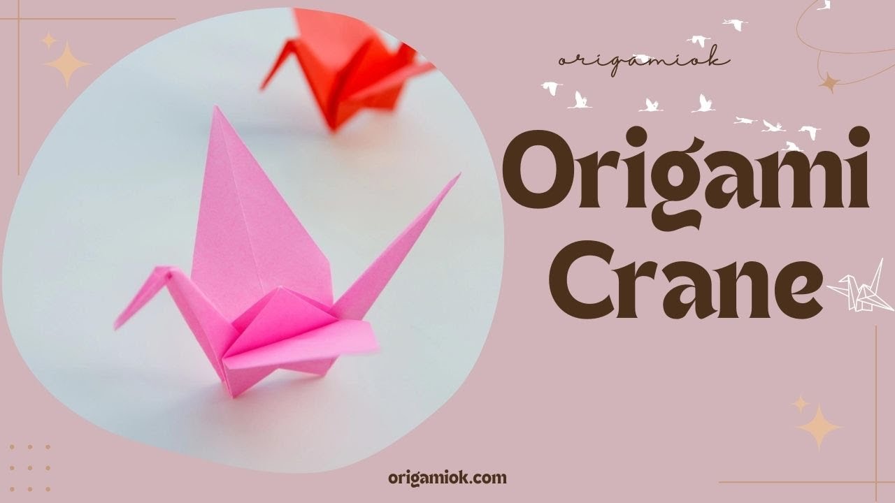 How to Make an Easy Origami Crane - YouTube
