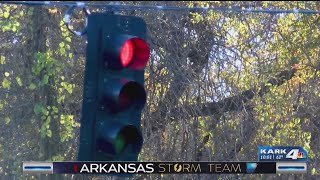 Bryant installs temporary light at dangerous intersection, hoping to stop accidents in area