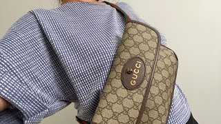 Neo Vintage Gucci Supreme belt bag - Unboxing