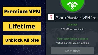 Avira Phantom Premium VPN For PC Version (2.34.3.23032) | VPN For PUBG | Lifetime Licensed screenshot 5