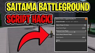Saitama Battleground Script Gui / Hack (Autofarm, Godmode, And More) *Pastebin*