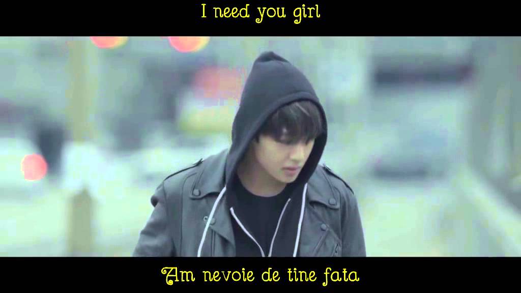 BTS-I need u girl Romanian Subtitle - YouTube