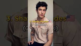 Top 10 Most Handsome Hollywood Singers 🔥💯 #shorts