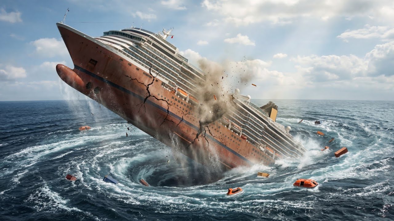 A $100 Billion Cruise Ship vs the Ocean’s Most Violent Whirlpool