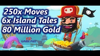 Pirate kings Event Pirate Adventure Dragon's Fire - 250 Moves - 6x Island Pack - 80 Million Gold screenshot 5