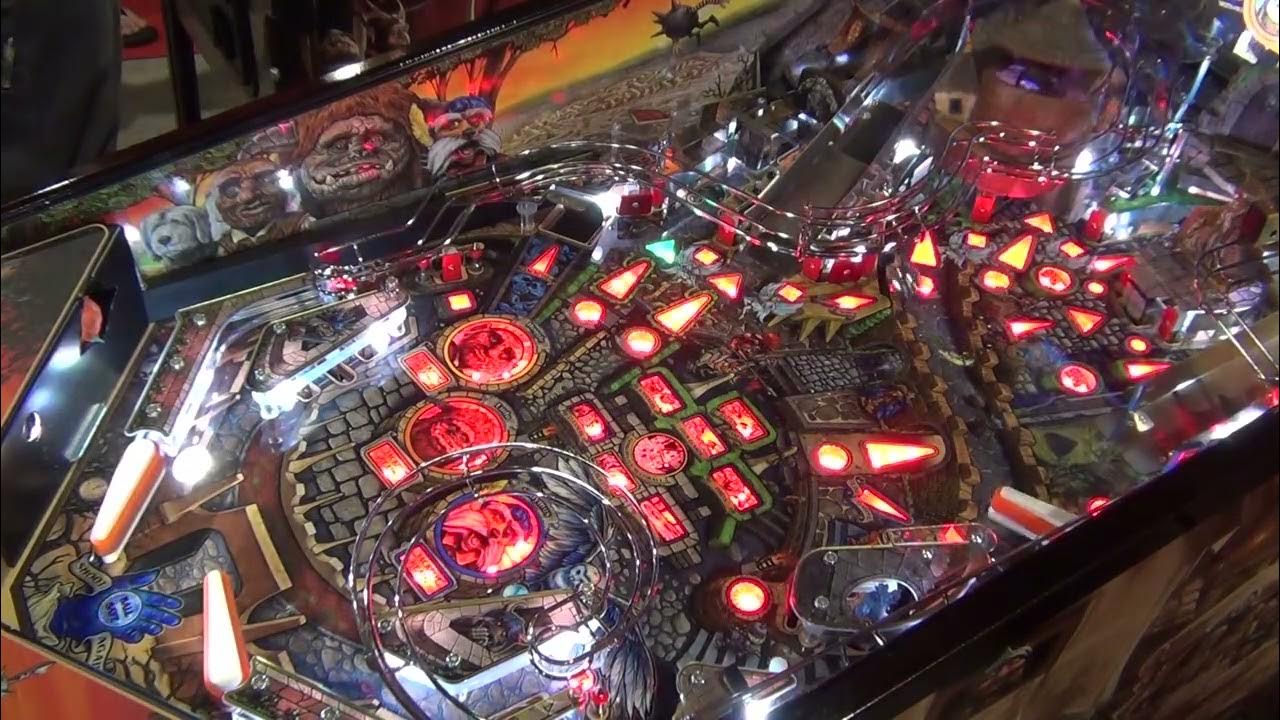 Labyrinth Davide Bowie Pinball Gameplay Prototype at Pinball Expo