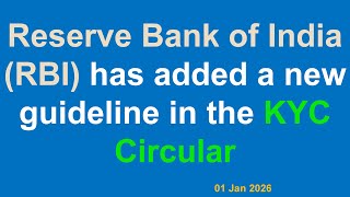 RBI's New KYC Rule Explained. CKYCR Responsibility, Bank Duties and What Customers Must Know