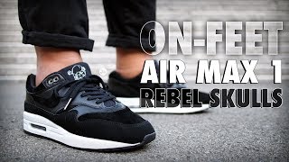 On-feet] Air Max 1 "Rebel Skulls" from the Skulls (2017) -