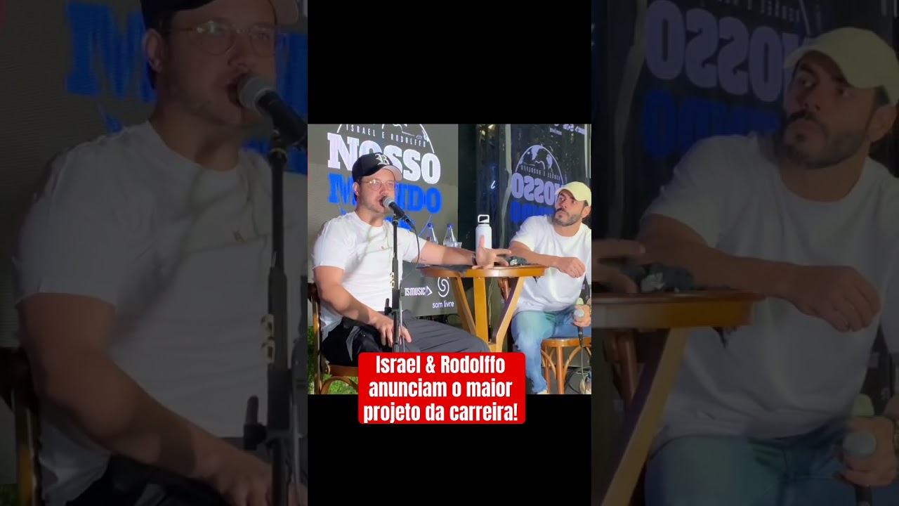 Israel & Rodolffo anunciam o maior projeto da carreira! 