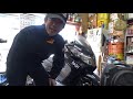 バイク屋の日常。スカイウェイブ250Sのバッテリー交換のついでに簡単な点検をしたら・・・。