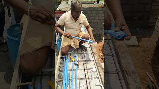 Lintel Slab Electrical Pipe Fitting #reels #shotrs #trending #electronic #pkrajsiteworks