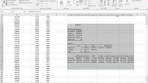 Video How to Use Excel for Multiple Regression