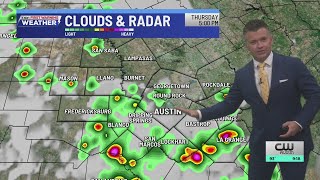 Scattered showers and storms possible Thursday, mainly in the afternoon | KXAN Forecast (August 26)